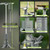 Portable Camping Light, 14000mAh Telescopic Camping Lantern with Rechargeable Power