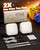 Camping Lights, Camping Lantern Rechargeable Total Up to 200H+ & 4 Lights