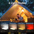 Camping Lantern,6400mAh LED Lantern Rechargeable,with 4 Light Modes,1000LM Tent Light & Hand-Crank lamp