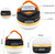 Censinda LED Camping Lantern, Rechargeable Portable Tent Light, 300LM,3 Light Modes