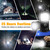 2-Pack Collapsible Camping Lantern XTAUTO Solar USB Rechargeable