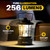 LUXPRO Retro LED Lantern - Battery-Powered Emergency Lantern - Water