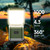 Camping Lantern 2 Pack Lanterns for Power Outages, LED Camping Lights