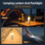 LED Camping Lantern, Up to 350 Hours Rechargeable Camping Light, 4 Modes Outdoor