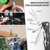 Multitool with Safety Locking,16-in-1 Multi Tool Stainless Steel Pocket Knife Set