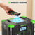 Portable Power Station 300W, GRECELL 288Wh Solar Generator with 60W USB