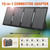 Portable Solar Generator, 300W Portable Power Station with Foldable 60W Solar Panel