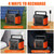 400W Portable Power Station, 296Wh Outdoor Solar Generator Backup Ternary Battery