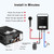 Propane Tankless Water Heater, 5L 1.32 GPM Outdoor Portable Gas Instant Hot