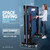 JOOLA Inside Professional MDF Indoor Ping Pong Table with Quick Clamp Table Tennis Net and Post Set