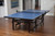 JOOLA Inside Professional MDF Indoor Ping Pong Table with Quick Clamp Table Tennis Net and Post Set
