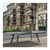 KETTLER Eden Weatherproof Stationary Outdoor Table Tennis Table with Galvanized Steel Legs