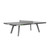 KETTLER Eden Weatherproof Stationary Outdoor Table Tennis Table with Galvanized Steel Legs