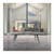 KETTLER Eden Weatherproof Stationary Outdoor Table Tennis Table with Galvanized Steel Legs