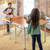 Compact Ping Pong Table - Separate Table Halves - Regulation Height - No Assembly Required