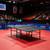 8FT Table Tennis Table with Net, Indoor/Outdoor Professional Ping Pong Table for Kids Adults, Folding Ping Pong Table