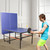 Mid-Size Table Tennis Table, Foldable & Portable Professional Ping Pong Table for Indoor & Outdoor Games with Net
