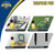 Portable Trampoline Ping Pong Table Tennis Game for Indoor or Outdoor Use, Includes Two Paddles, Six Balls, Storage Bag