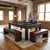 3-in-1 Multi-Functional Game Table with Ping Pong & Dining Top & 2 Benches, for Play & Dining