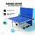 JOOLA J500X Outdoor Table Tennis Table - Professional Table Tennis Table 12 mm Weatherproof Foldable Blue 274 x 152.5 x 76 cm