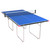 Butterfly Junior Ping Pong Table - 3/4 Size Table Tennis Table - Space Saver Game Table for Game Room with Net