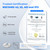 Electric Water Filter Pitcher, Reduce 99.6% of Lead and 45+ Impurities