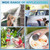 Portable Camping Shower with Heater, 6000mAh Rechargeable Portable