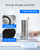 Countertop Water Filter System, 5-Stage Stainless Steel Faucet, Reduces Heavy Metals and 99% Chlorine