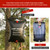 DkOvn Solar Shower Bag, 5 Gallons/20L Camping Shower Bag, Portable Shower Bag with Removable