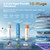Natural Remineralization,10-Stage RO Filtrations, 4:1 Pure to Drain, pH9 Alkaline Water Purifier