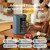 Water Filter System, 3:1 Pure to Drain Ratio, Portable RO Filtration with Remineralization