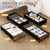 KITHELP Wooden Under Bed Storage with Wheels, Rolling Under the Bed Storage Bins with Removable Lid for Clothes and Shoes-2pack)