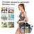 Shower Caddy Portable with Drawstring - Large 8 Pockets Dorm Room Essentials