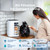 Lite Countertop Reverse Osmosis Water Filter System, 3:1 Pure to Drain Ratio, Portable RO Filtration