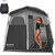 KingCamp Shower Tent, Portable Privacy Tent Outdoor Camping 1/2 Room Toilet
