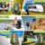 Camping Toilet with Pop-Up Privacy Tent and Poo Gel Toilet Bags