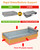 2 Pack Underbed Storage Container Bags With Lid, Foldable Sturdy Clothes Storage Drawer Organizer W/ 3 Handles