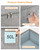 2 Pack Underbed Storage Container Bags With Lid, Foldable Sturdy Clothes Storage Drawer Organizer W/ 3 Handles