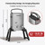 Water Heater Propane Instant Hot Camping Shower Pump w/Freestanding Stand and Carry Bag