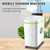 Portable Electric Shower for Camping and Outdoor Use, Rechargeable Pump
