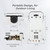 Portable Propane Tankless Water Heater with Pump and 1/2" Twist-On Pipe
