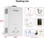Portable Propane Water Heater, 110,000 BTU Tankless Outdoor Shower