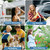 Portable Shower for Camping with 7800mAh Battery - 3 Spray Modes, IPX8 Waterproof