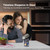 Kitchen Mama Orbit One Stainless Steel Rechargeable Electric Can Opener: Hands-free, USB-C Charging, Automatic Stop, Smooth Edge, Safety, Blade for Large Cans, Heavy Duty, Soda Can and Pop Can
