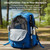 Shower & Portable Rinse Kit, 10-Piece Portable Camping Shower with USB