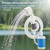 Shower & Portable Rinse Kit, 10-Piece Portable Camping Shower with USB