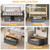 Under Bed Storage Containers with Wheels for Underneath Small Spaces Dorms, Blankets (2 Pack, Grey,