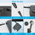 Camping Shower, 8000mAh Rechargeable Outdoor Shower Pump with 20L