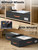 2-Pack Under Bed Storage Bins with Wheels and 6 Vacuum Seal Bags, Heavy Duty 80lbs Capacity, 65L Clear Lid Organizer for Dorm Bedroom