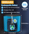 Portable Shower for Camping, Outdoor Electric Shower Rechargeable Pump